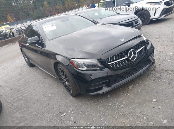 W1KWJ8DB8MG056658 2021 MERCEDES-BENZ C-CLASS Черный Передняя правая четверть