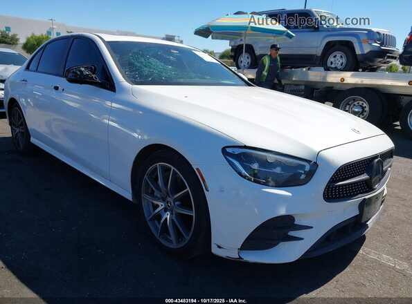 W1KZF5KB1NB017148 2022 MERCEDES-BENZ E-CLASS Белый Передняя правая четверть