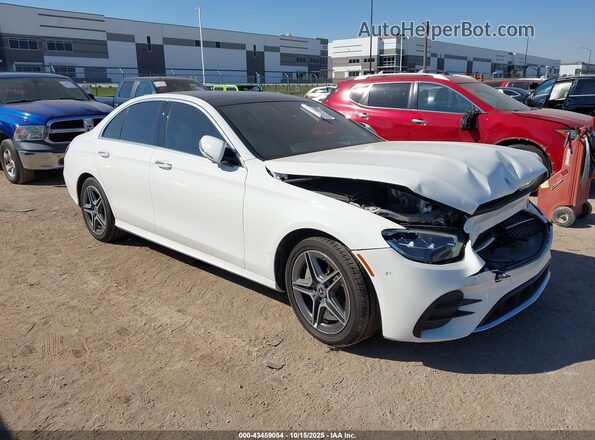 W1KZF5KB7MA932607 2021 MERCEDES-BENZ E-CLASS White Przód prawy