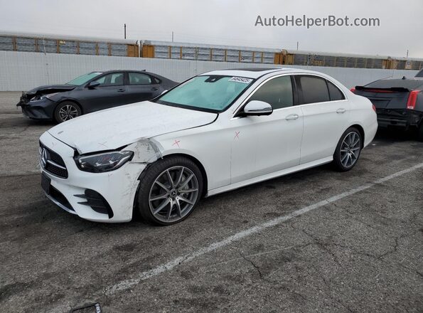 W1KZF8DB0NB076920 2022 MERCEDES-BENZ E Белый Передняя левая четверть