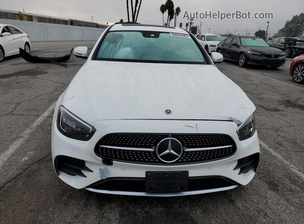 W1KZF8DB0NB076920 2022 MERCEDES-BENZ E Белый Вид спереди