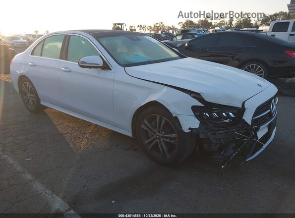 W1KZF8DB1MA979758 2021 MERCEDES-BENZ E-CLASS White Przód prawy