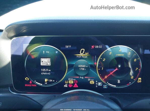 W1KZF8DB6NB077358 2022 MERCEDES-BENZ E-CLASS Черный Вид задних сидений