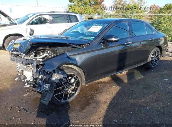 W1KZF8EB6MA886166 2021 MERCEDES-BENZ E-CLASS Black წინა მარცხენა ხედი სამი მეოთხედიდან