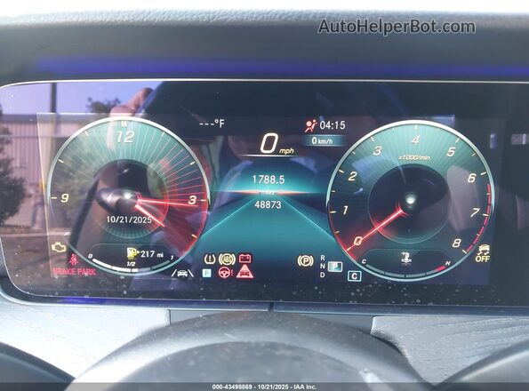 W1KZF8EB6MA886166 2021 MERCEDES-BENZ E-CLASS Black უკანა სავარძლების ხედი