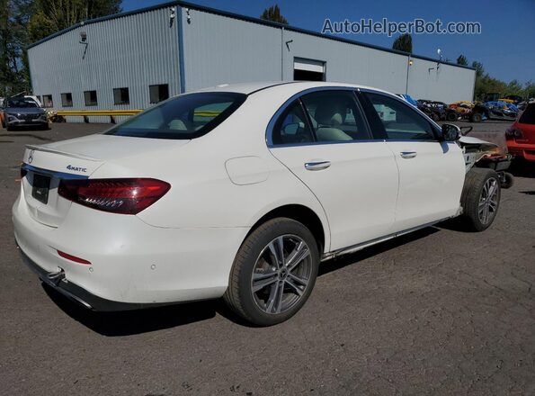 W1KZF8EB6MA901992 2021 MERCEDES-BENZ E White Задня права чверть