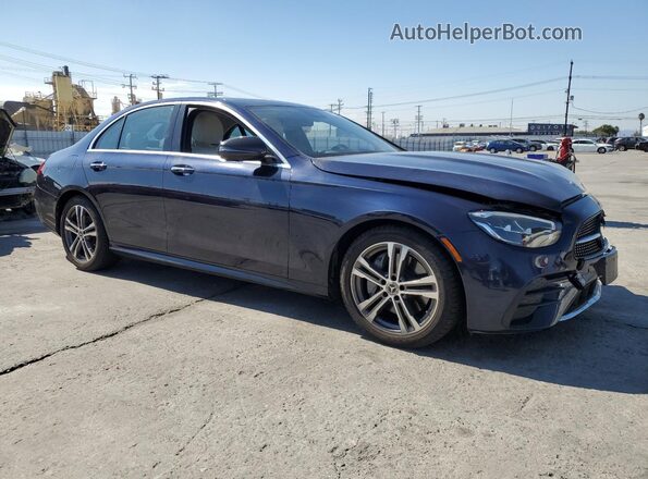 W1KZF8EBXMA960091 2021 MERCEDES-BENZ E Синий Передняя правая четверть