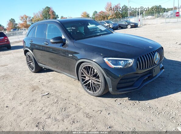 W1N0G6EB4MF978120 2021 MERCEDES-BENZ AMG GLC 43 Черный Передняя правая четверть