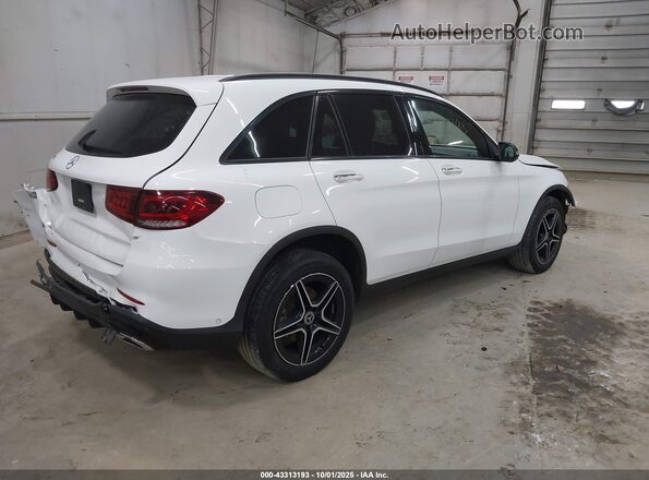 W1N0G8DB2MV275196 2021 MERCEDES-BENZ GLC 300 Белый Задняя правая четверть