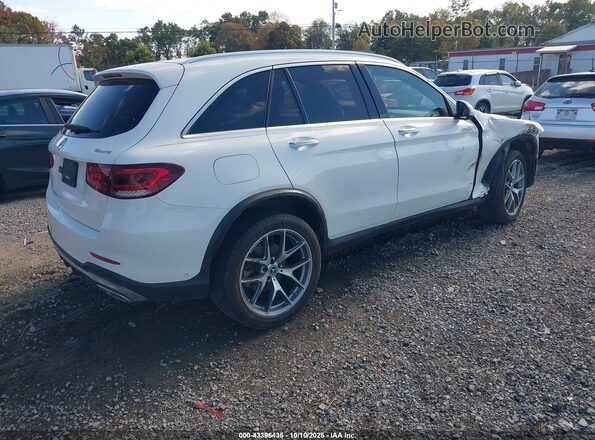 W1N0G8EB0MF899104 2021 MERCEDES-BENZ GLC 300 White Задня права чверть