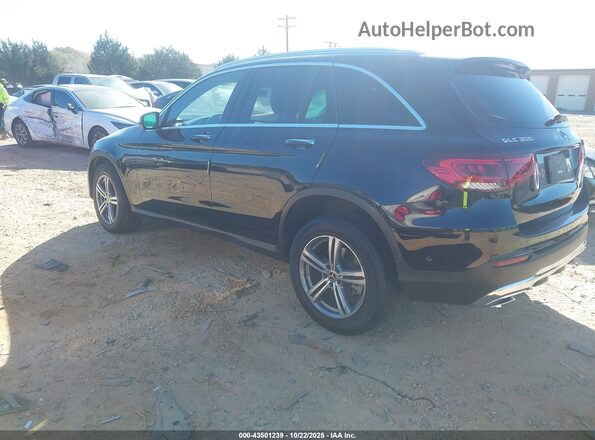 W1N0G8EB2MF899749 2021 MERCEDES-BENZ GLC 300 Черный Задняя левая четверть