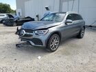 2020 Mercedes-benz Glc 300 4matic Gray vin: W1N0G8EB7LF817769