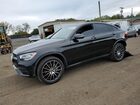 2021 Mercedes-benz Glc Coupe 300 4matic Черный vin: W1N0J8EB0MG007946