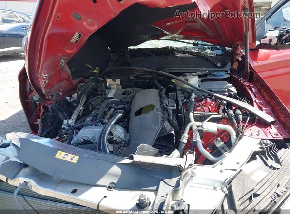 W1N0J8EB7MF969358 2021 MERCEDES-BENZ GLC 300 Red უკანა ხედი