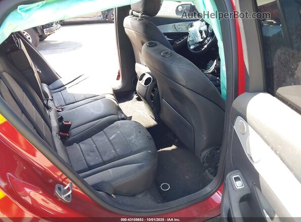 W1N0J8EB7MF969358 2021 MERCEDES-BENZ GLC 300 Red VIN კოდის სტიკერის ხედი