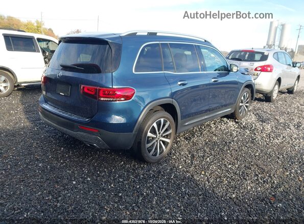 W1N4M4GBXPW280658 2023 MERCEDES-BENZ GLB-CLASS Синий Задняя правая четверть