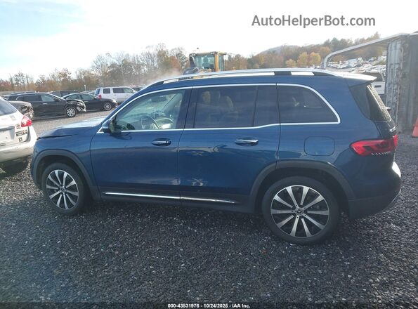 W1N4M4GBXPW280658 2023 MERCEDES-BENZ GLB-CLASS Синий Панорамный вид салона 360°