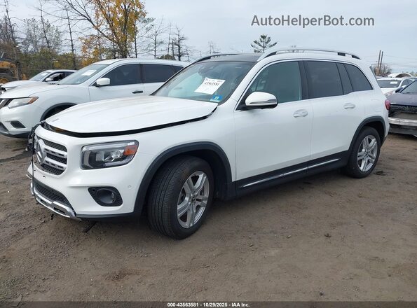 W1N4M4HB0LW014929 2020 MERCEDES-BENZ GLB-CLASS Белый Передняя левая четверть