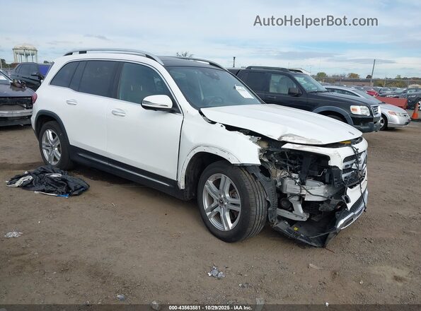 W1N4M4HB0LW014929 2020 MERCEDES-BENZ GLB-CLASS Белый Передняя правая четверть