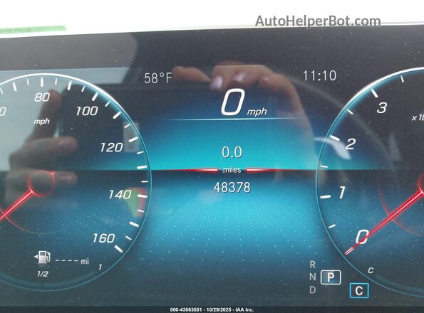 W1N4M4HB0LW014929 2020 MERCEDES-BENZ GLB-CLASS Белый 