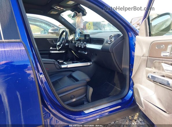 W1N4M4HB2MW109347 2021 MERCEDES-BENZ GLB-CLASS Синий Вид салона спереди