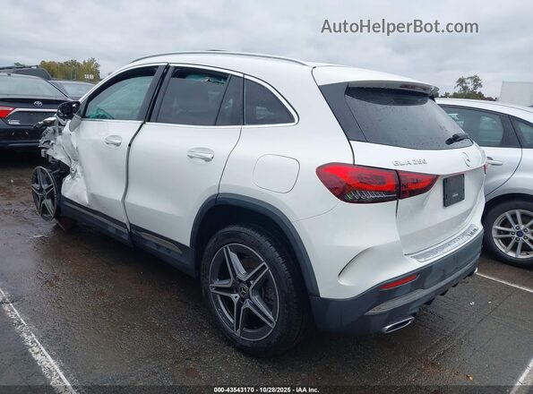 W1N4N4HB6MJ232787 2021 MERCEDES-BENZ GLA 250 White Tył lewy