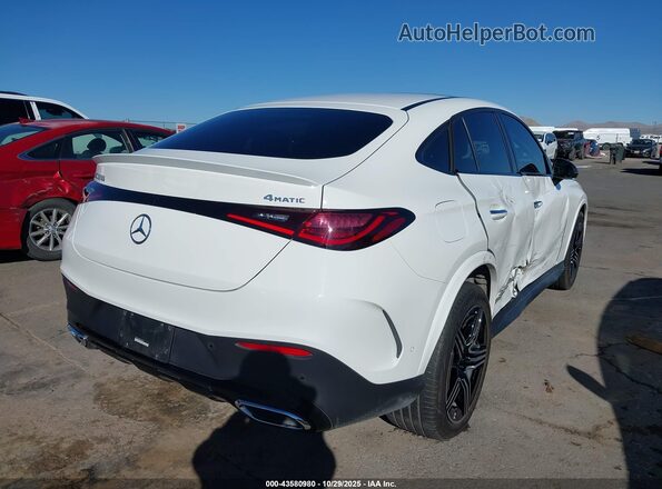 W1NKJ4HB4SF394291 2025 MERCEDES-BENZ GLC 300 White Задня права чверть