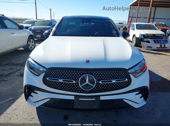 W1NKJ4HB4SF394291 2025 MERCEDES-BENZ GLC 300 White Вид щитка приладів