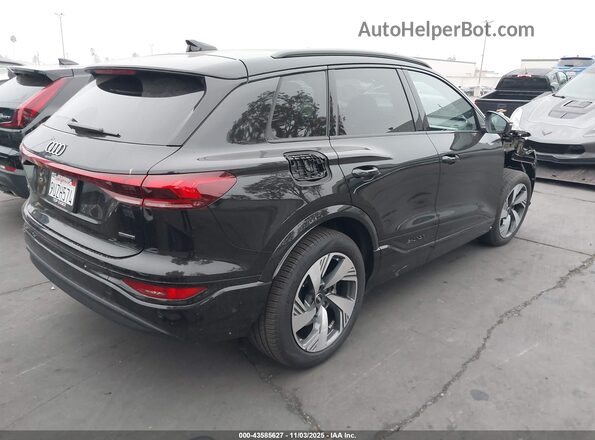WA114BGF1SA063243 2025 AUDI Q6 E-TRON Черный Задняя правая четверть