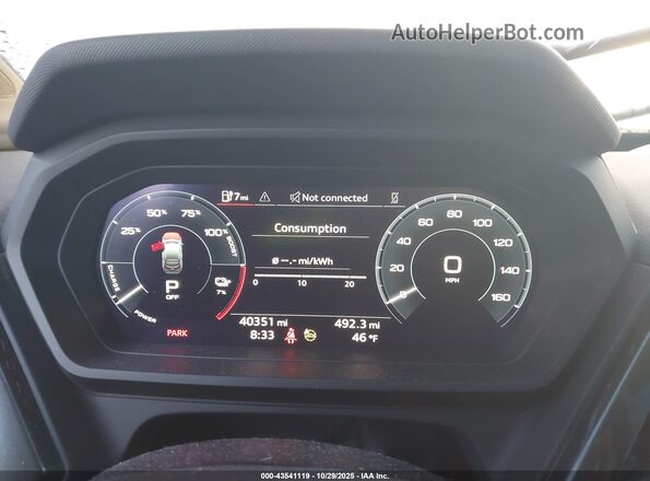 WA122BFZ6RP026444 2024 AUDI Q4 Белый Вид задних сидений