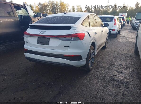 WA122BFZ6RP026444 2024 AUDI Q4 Белый Задняя правая четверть