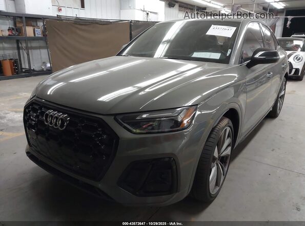 WA124AFY3P2118648 2023 AUDI SQ5 Green Vista tres cuartos delantera izquierda