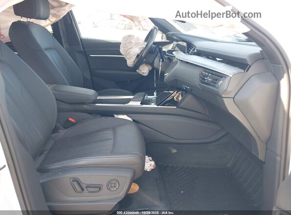 WA12AAGE9PB007941 2023 AUDI E-TRON Белый Вид салона спереди