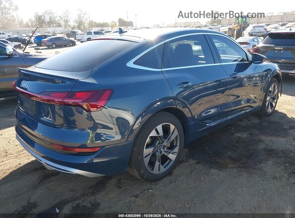 WA13AAGEXMB006460 2021 AUDI E-TRON Pewter Задняя правая четверть