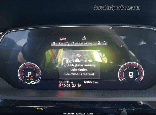 WA13AAGEXMB006460 2021 AUDI E-TRON Pewter 