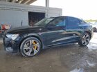2022 Audi E-tron Sportback Prestige Black vin: WA13AAGEXNB025639