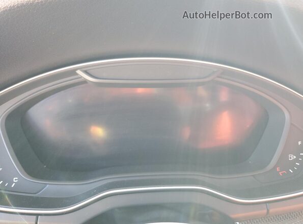 WA1A4AFY0J2058153 2018 AUDI SQ5 Gray Widok zestawu wskaźników