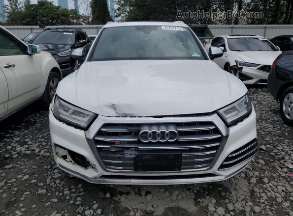 WA1A4AFYXJ2235890 2018 AUDI SQ5 White Widok z przodu