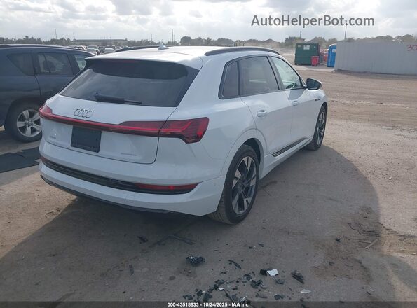 WA1AAAGE3MB019445 2021 AUDI E-TRON Белый Задняя правая четверть