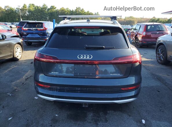 WA1AAAGE9MB005436 2021 AUDI E-TRON Gray Widok z tyłu