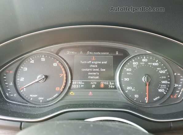 WA1ABAFYXR2048604 2024 AUDI Q5 Black ხელსაწყოთა პანელის ხედი