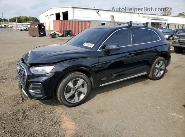 WA1ABAFYXR2048604 2024 AUDI Q5 Black წინა მარცხენა ხედი სამი მეოთხედიდან