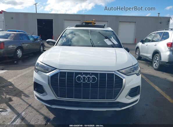 WA1AECF30K1078844 2019 AUDI Q3 White Vista del cuadro de instrumentos