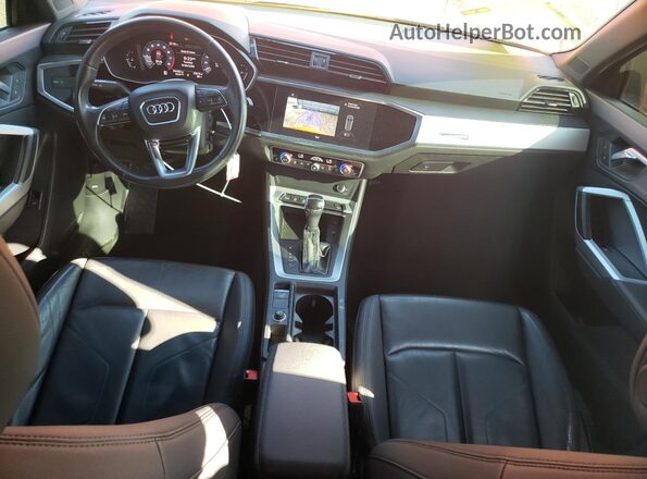 WA1AECF31K1078593 2019 AUDI Q3 Оранжевый Вид панели приборов