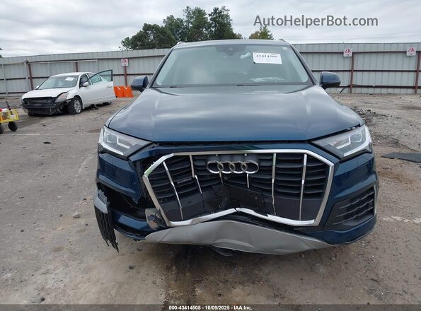WA1AJAF71MD033688 2021 AUDI Q7 Blue Widok zestawu wskaźników
