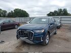 2021 Audi Q7 Premium 45 Tfsi Quattro Tiptronic Blue vin: WA1AJAF71MD033688