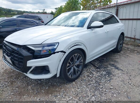 WA1AVBF12ND033710 2022 AUDI Q8 Белый Передняя левая четверть