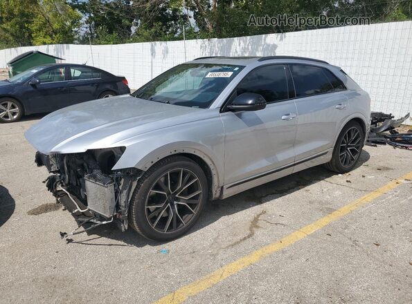 WA1AWAF16LD026862 2020 AUDI SQ8 Серебряный Передняя левая четверть