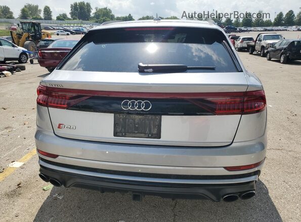 WA1AWAF16LD026862 2020 AUDI SQ8 Серебряный Вид сзади