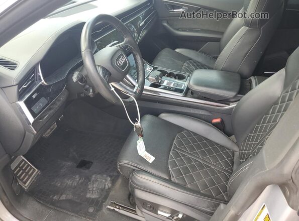 WA1AWAF16LD026862 2020 AUDI SQ8 Серебряный Вид салона спереди